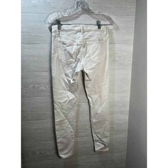 Joe's Jeans‎ Stretchy White Denim Skinny Ankle Jeans 26 - Picture 2 of 4